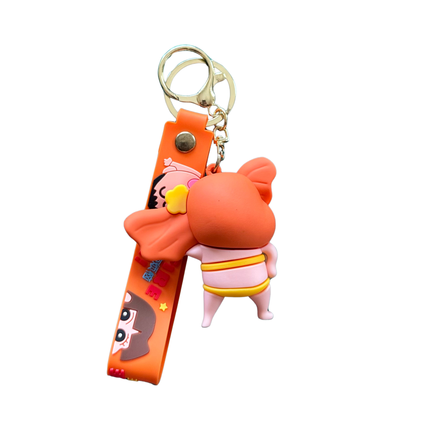 Shinchan Hula Costume 3D Rubber Keychain – Shinchan