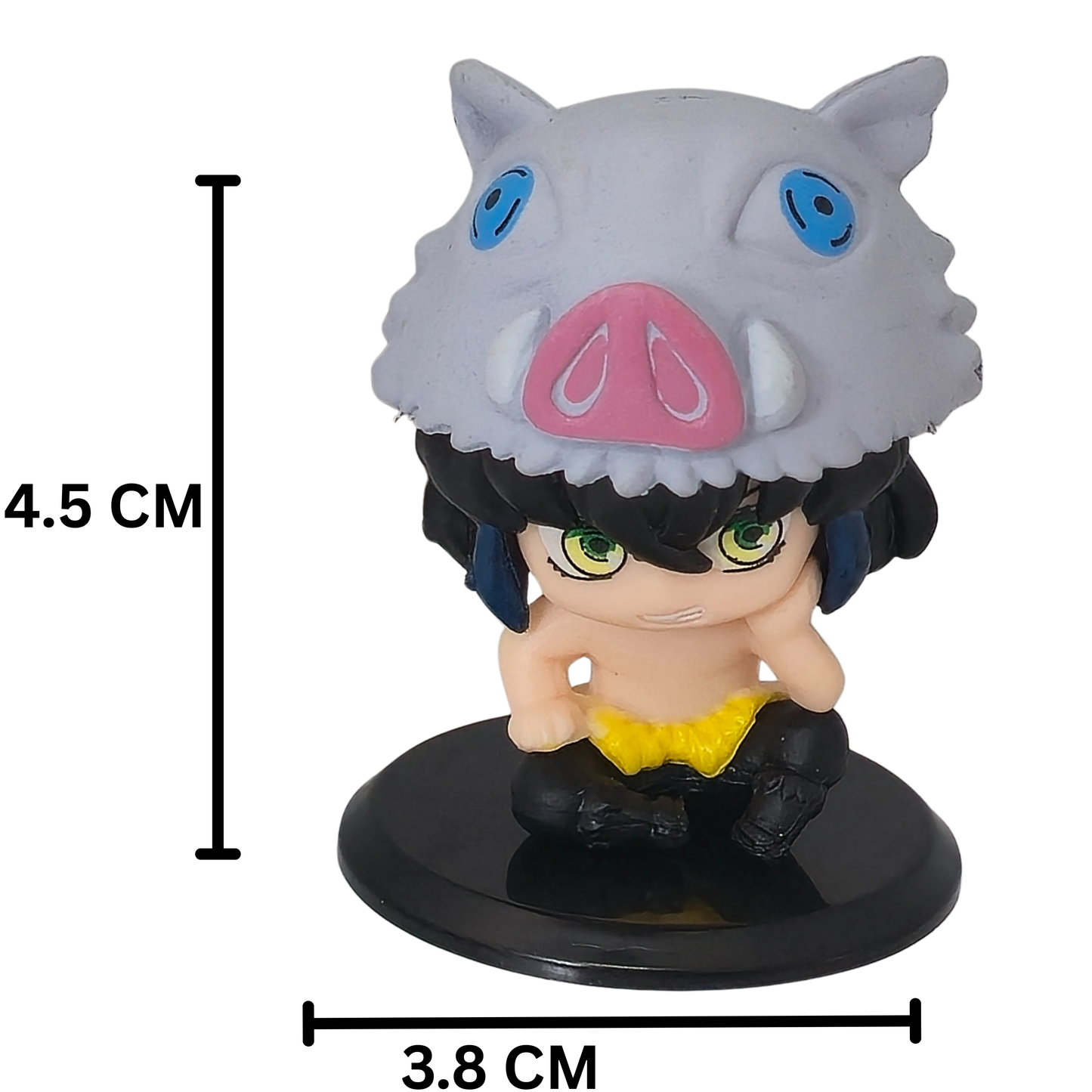 Inosuke Hashibira Premium Miniature 4.5CM PVC Figure – Demon Slayer
