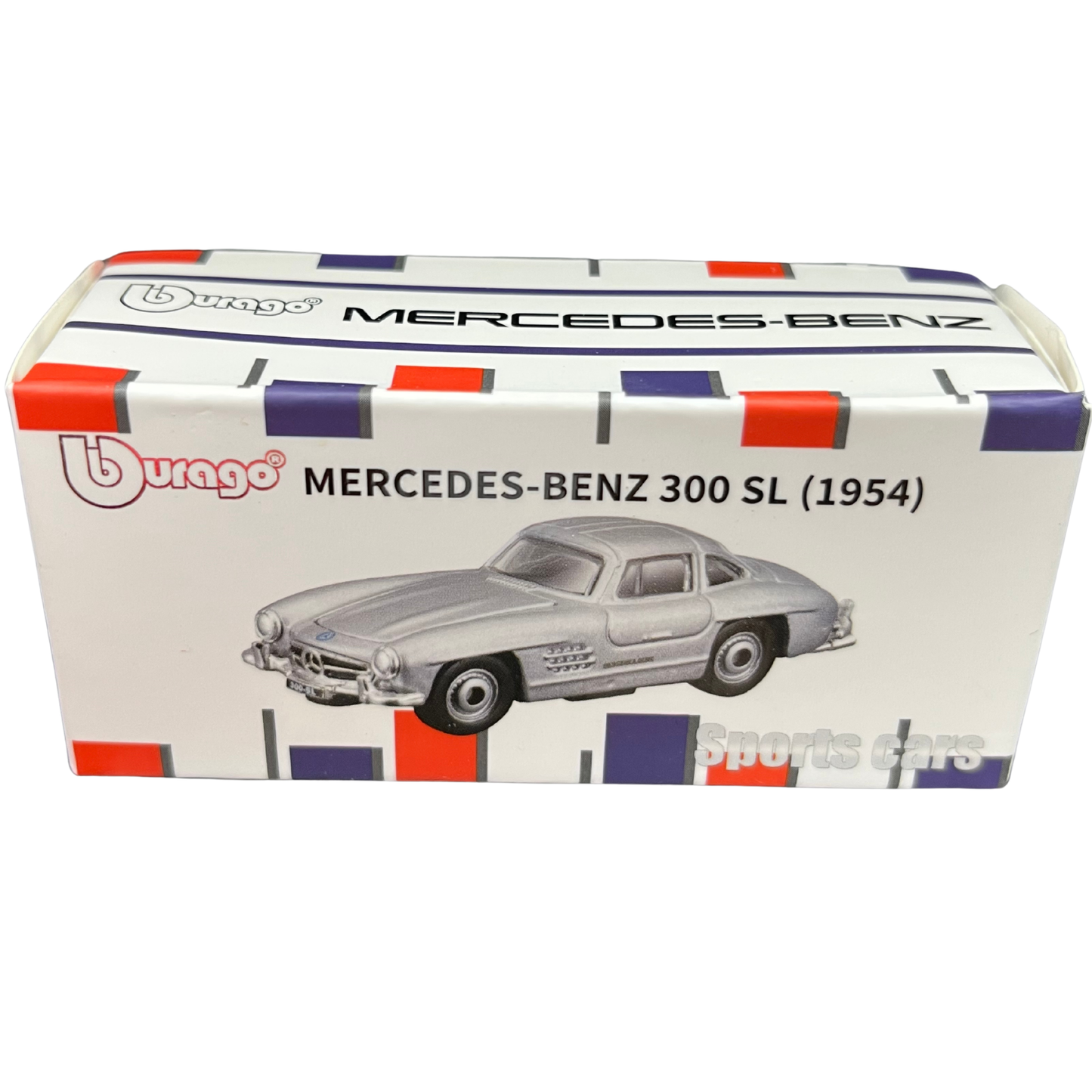 Mercedes-Benz 300 SL (1954) – Bburago 1:64 Scale Die-Cast Model Car