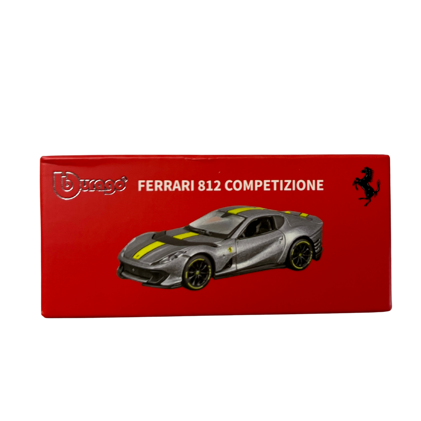 Ferrari 812 Competizione (Silver)-Bburago 1:64 Scale Die-Cast Cars