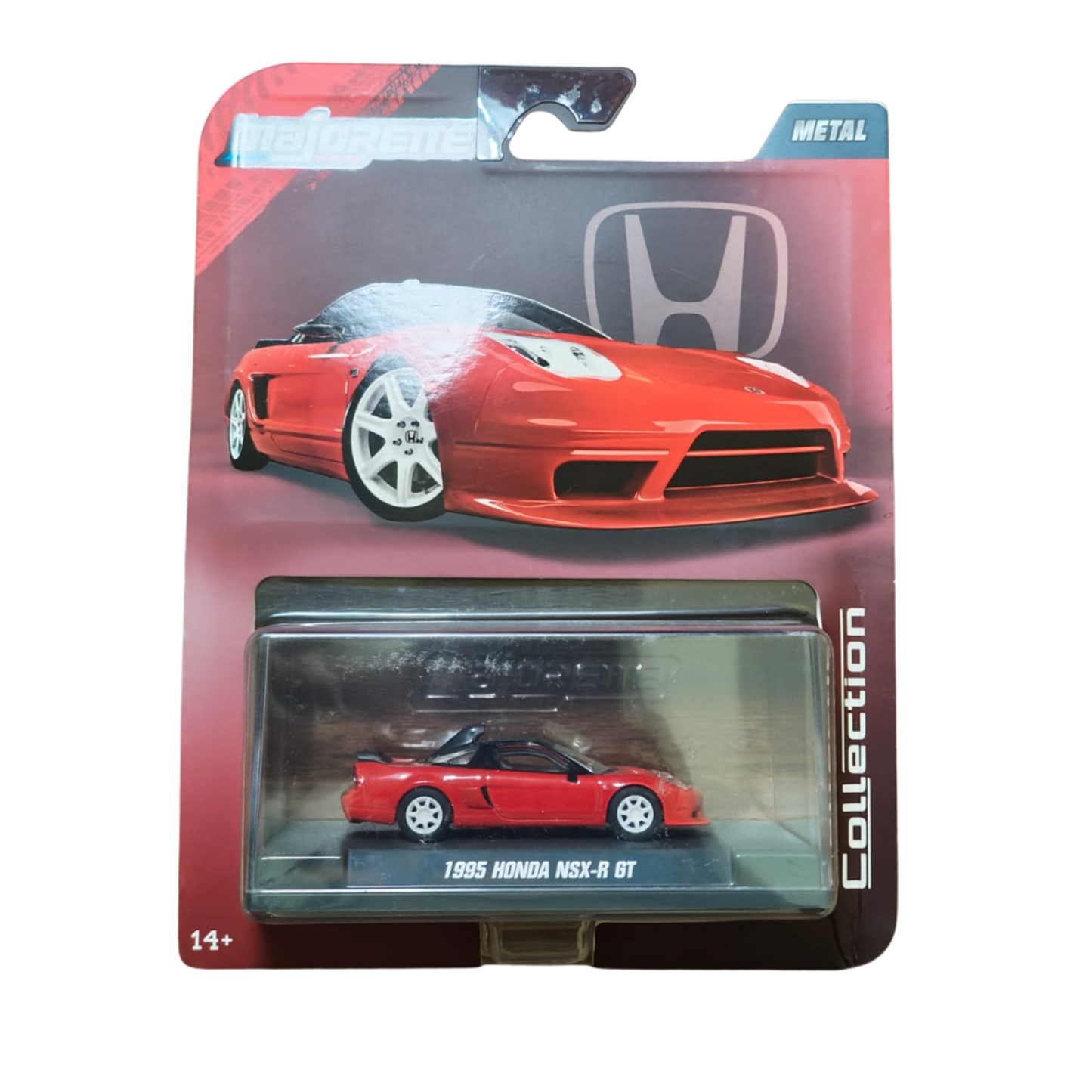 1995 Honda NSX-R GT – JDM Legends Collection (Red) - Majorette Premium
