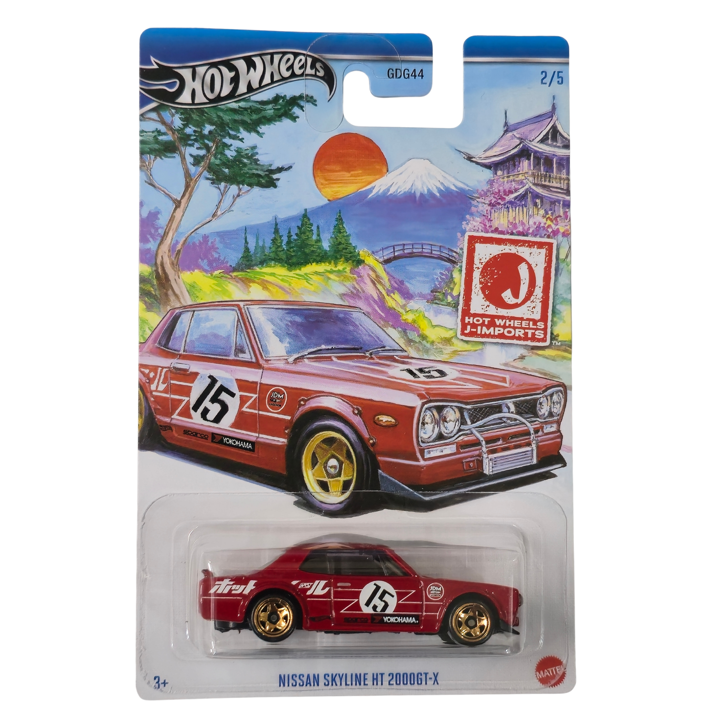 Nissan Skyline HT 2000GT-X – J-Imports Series-Hot Wheels Imported