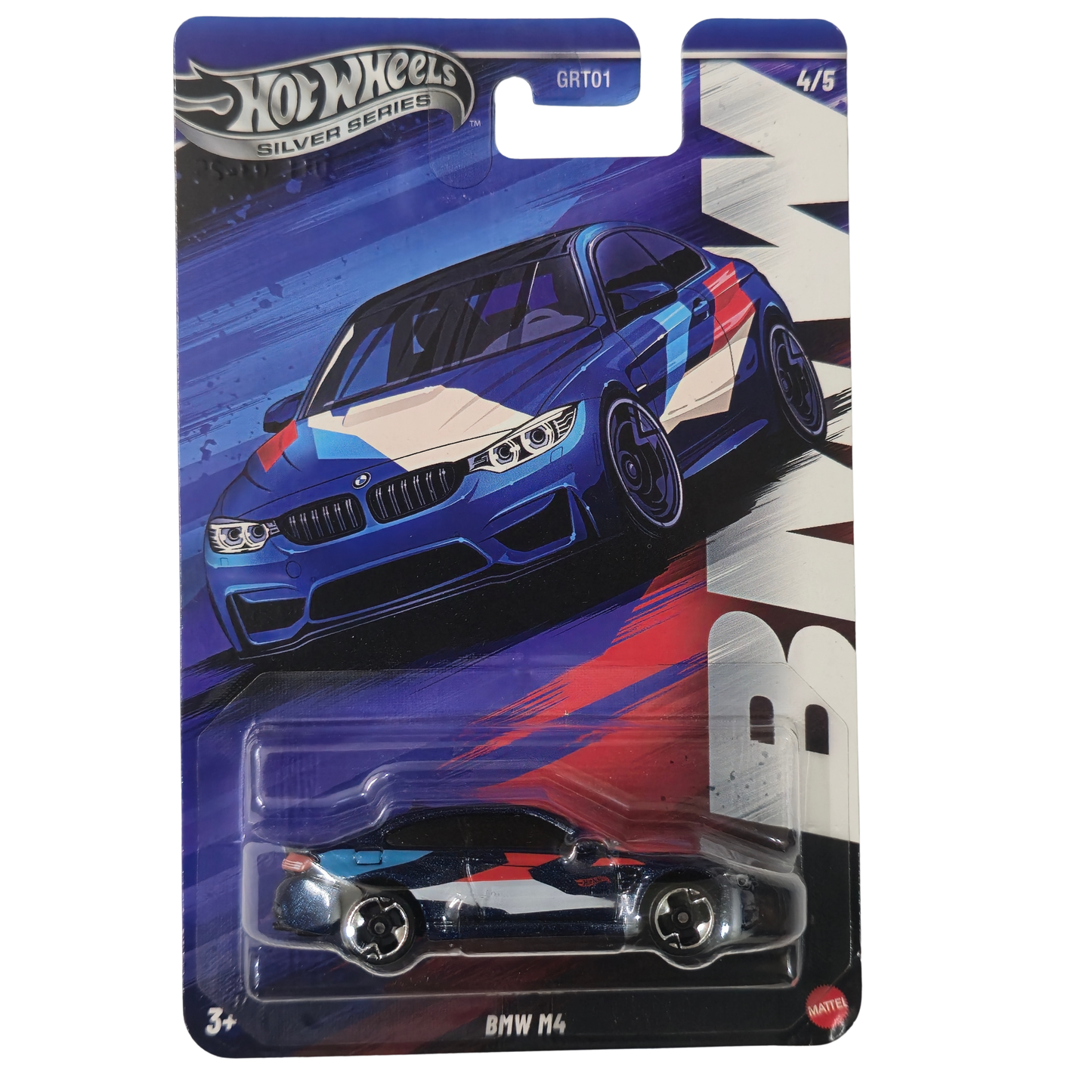 BMW M4 (Silver Series) - Hot Wheels Imported
