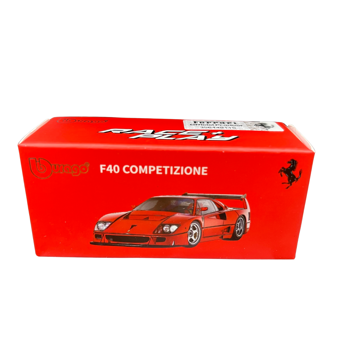 Ferrari F40 Competizione – Bburago 1:64 Scale Die-Cast Model Car