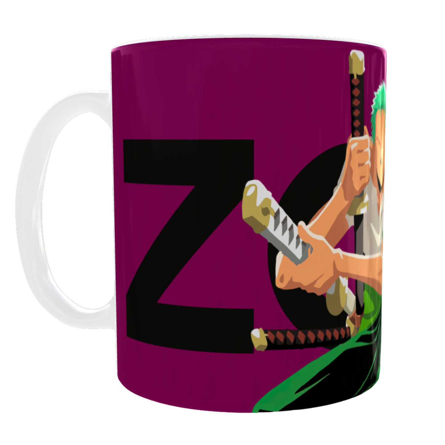 Roronoa Zoro printed 330ml Coffee Mug - One Piece Merch