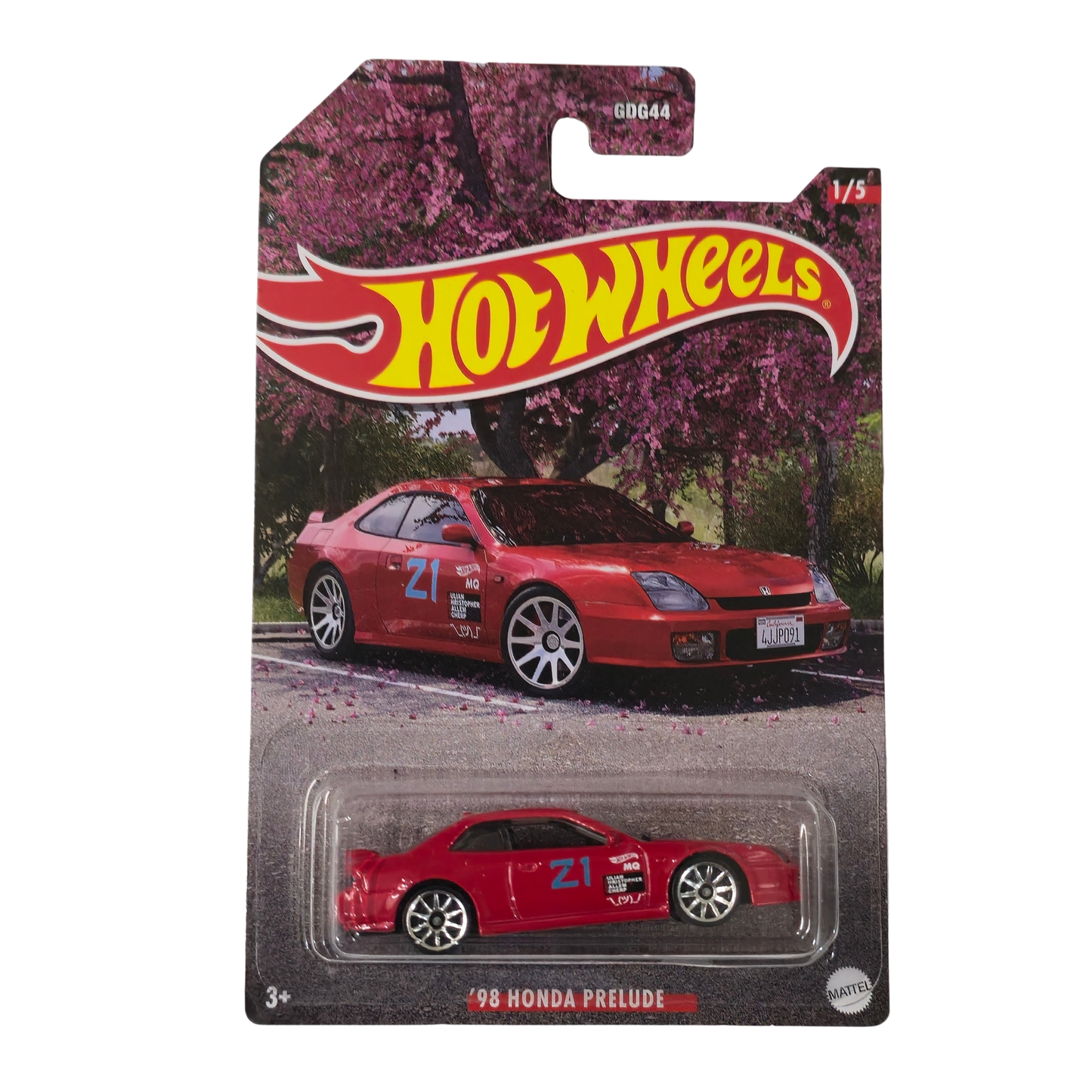 98 Honda Prelude – Special Series(Walmart Exclusive)-Hot Wheels Imported