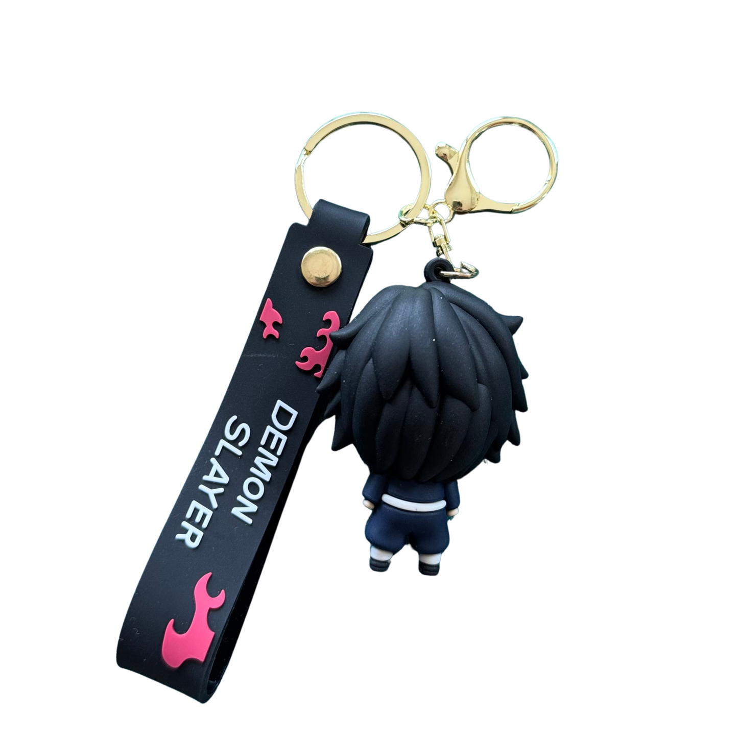 Giyu Tomioka Chibi 3D Rubber Keychain – Demon Slayer