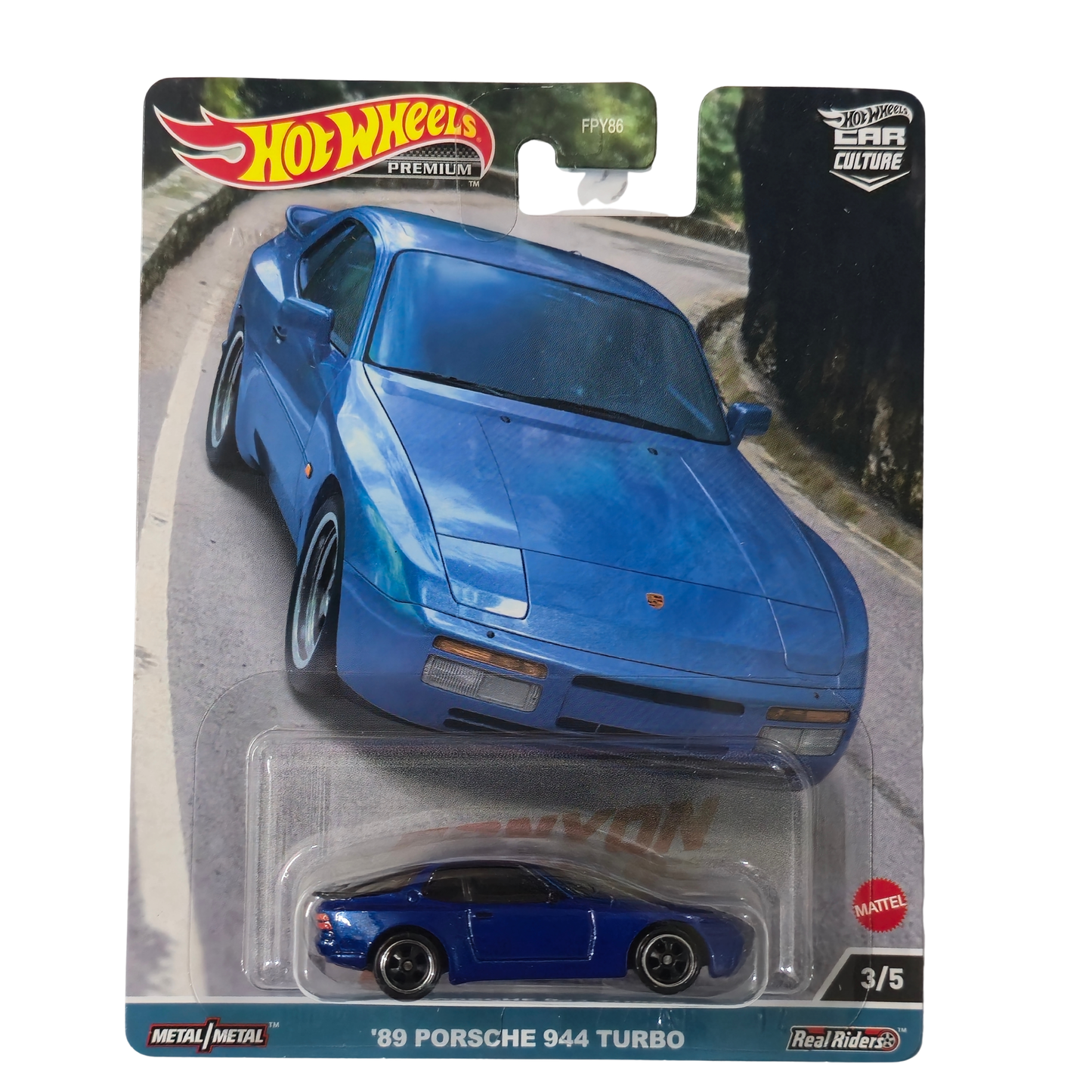 ’89 Porsche 944 Turbo – Car Culture: Canyon Warriors (3/5)-Hotwheels Imported