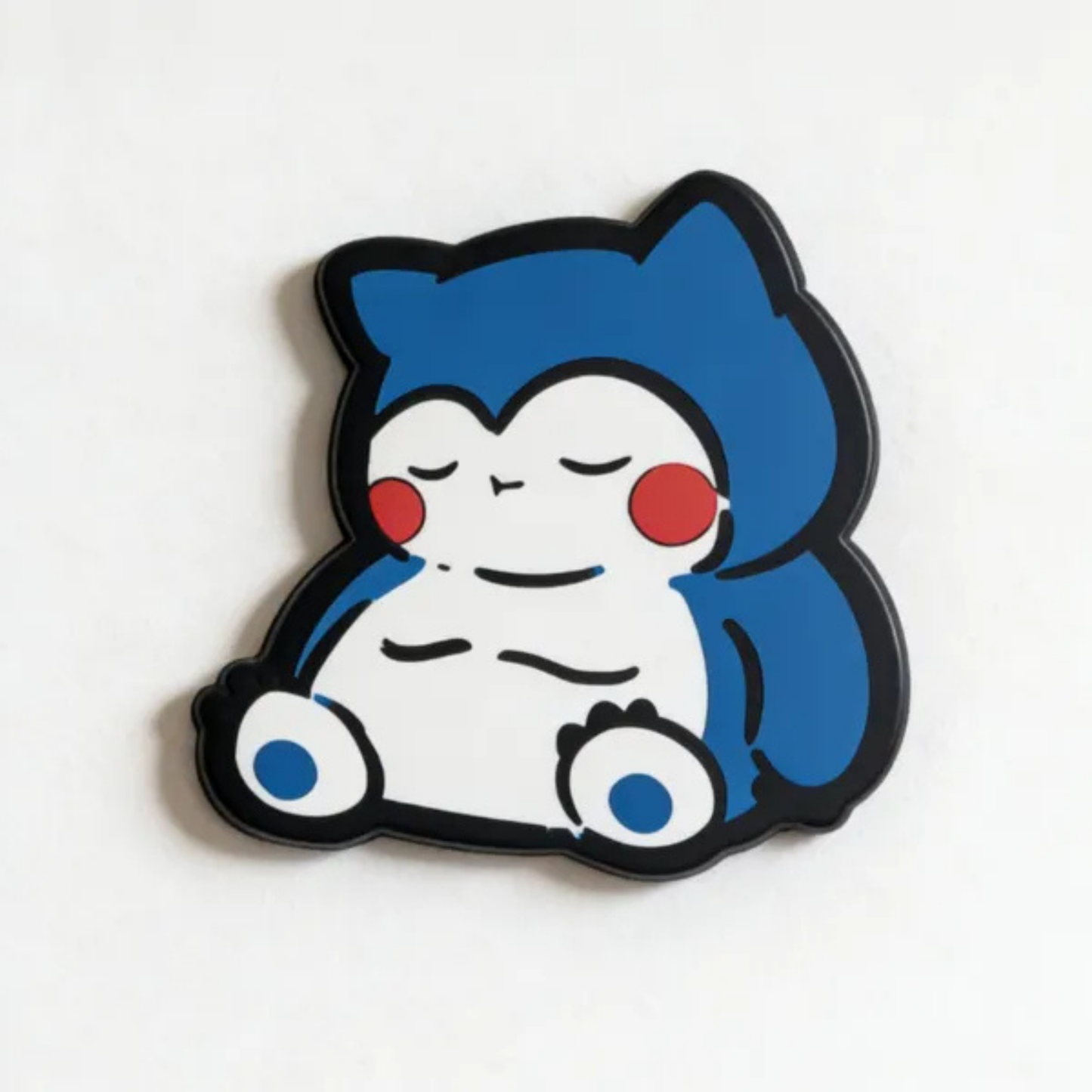 Snorlax Chibi 3D Printed PLA Fridge Magnet – Pokemon Anime