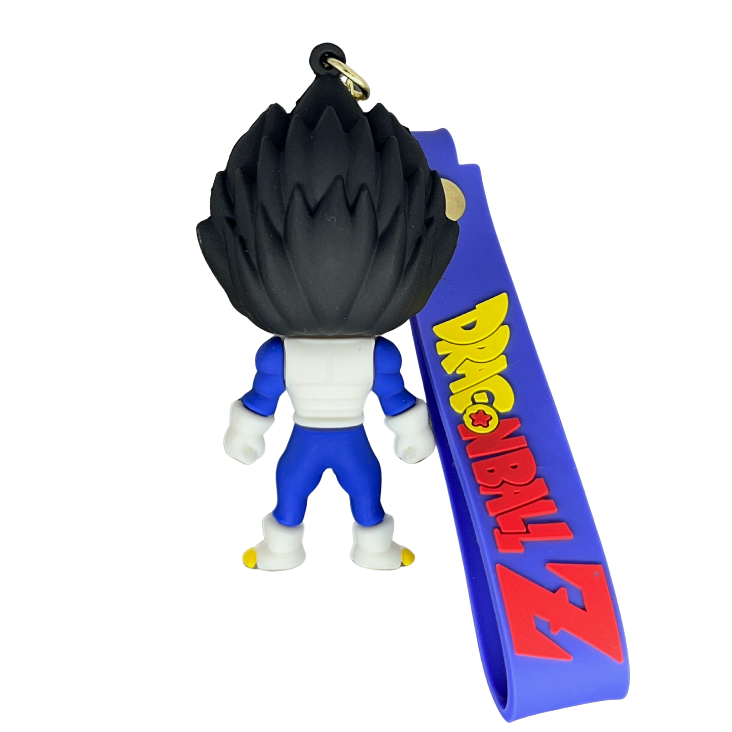 Vegeta- D1 3D Rubber Keychain - Dragon Ball Z – DBZ Anime Collectible