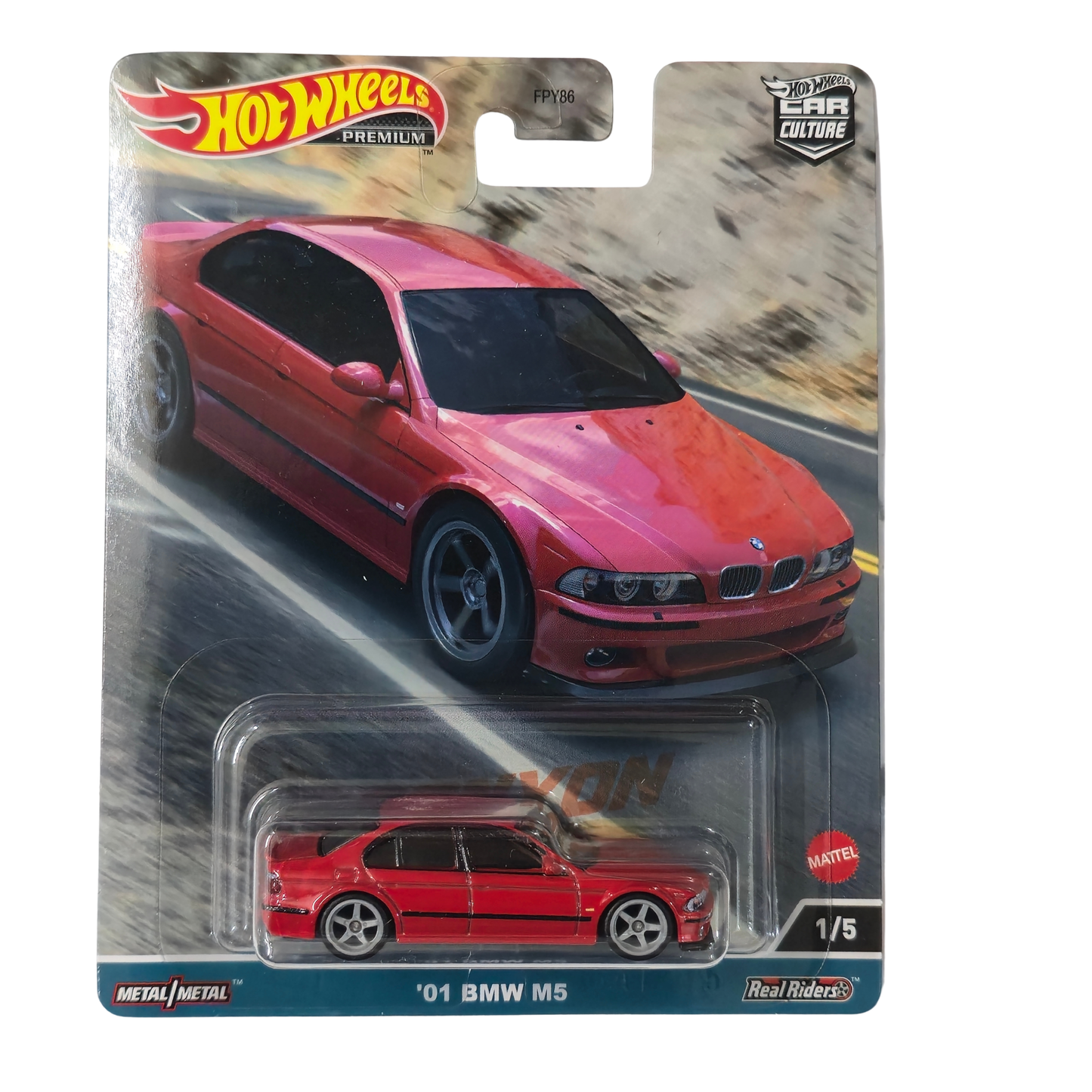 ’01 BMW M5 – Car Culture: Canyon Warriors (1/5)-Hotwheels Imported