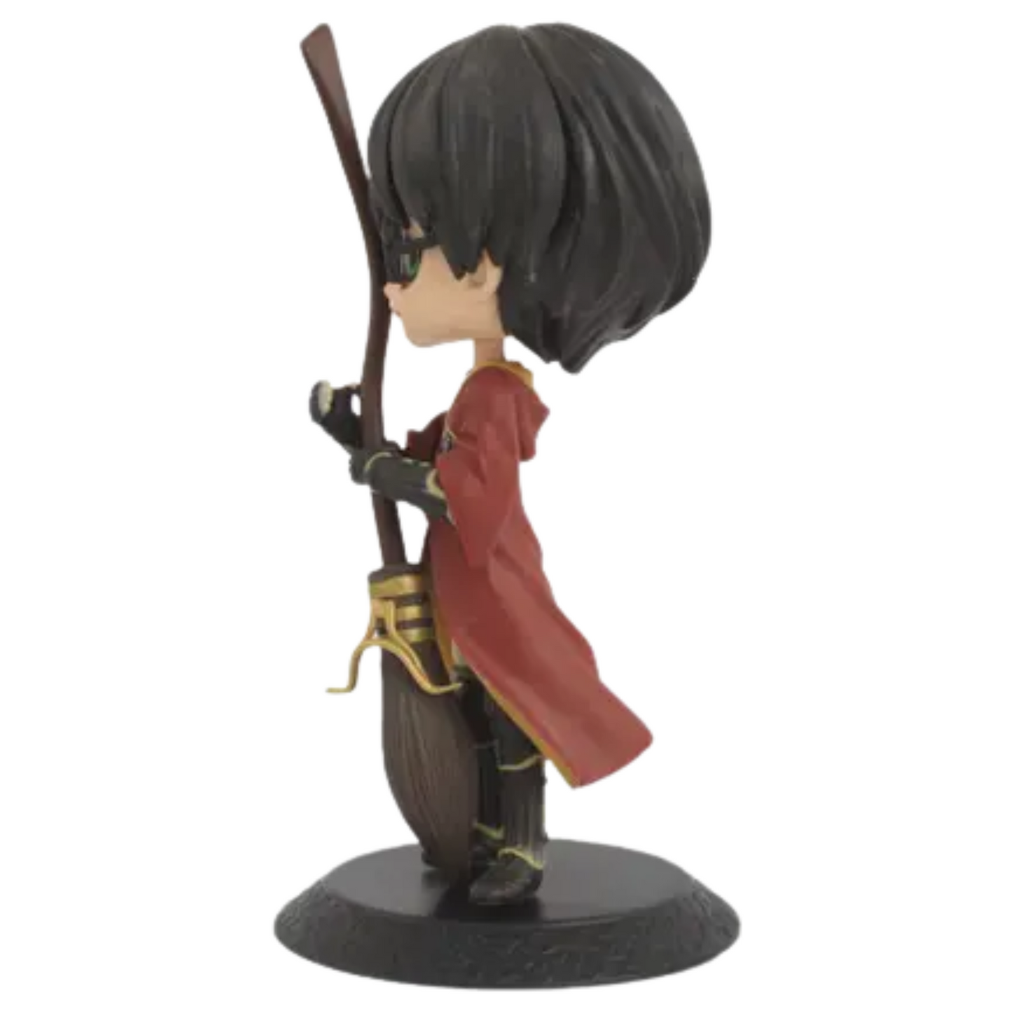 Harry Potter Chibi Q-Posket with Broom – 15 cm Collectible Display Figurine