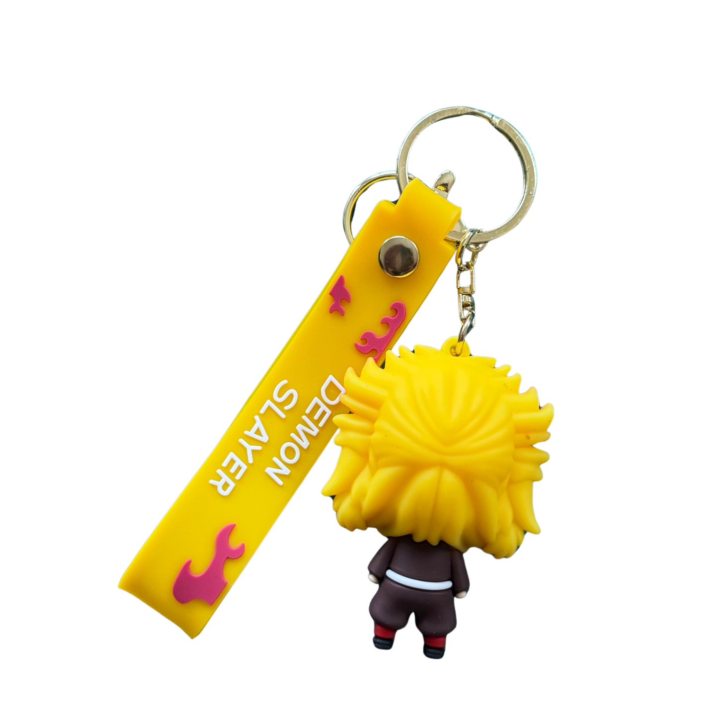 Kyojuro Rengoku Chibi 3D Rubber Keychain – Demon Slayer
