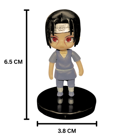 Itachi Uchiha Premium Miniature 6.5CM PVC Figure – Naruto - D2