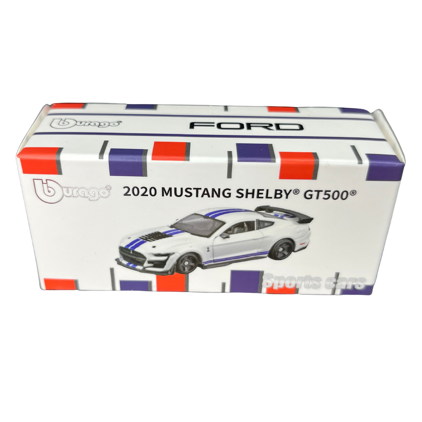 2020 Ford Mustang Shelby GT500 – Bburago 1:64 Scale Die-Cast Model Car