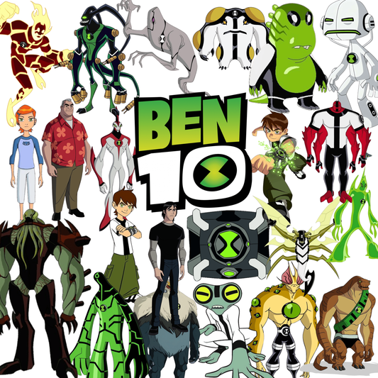 Ben10 30-Die-Cut Sticker Pack