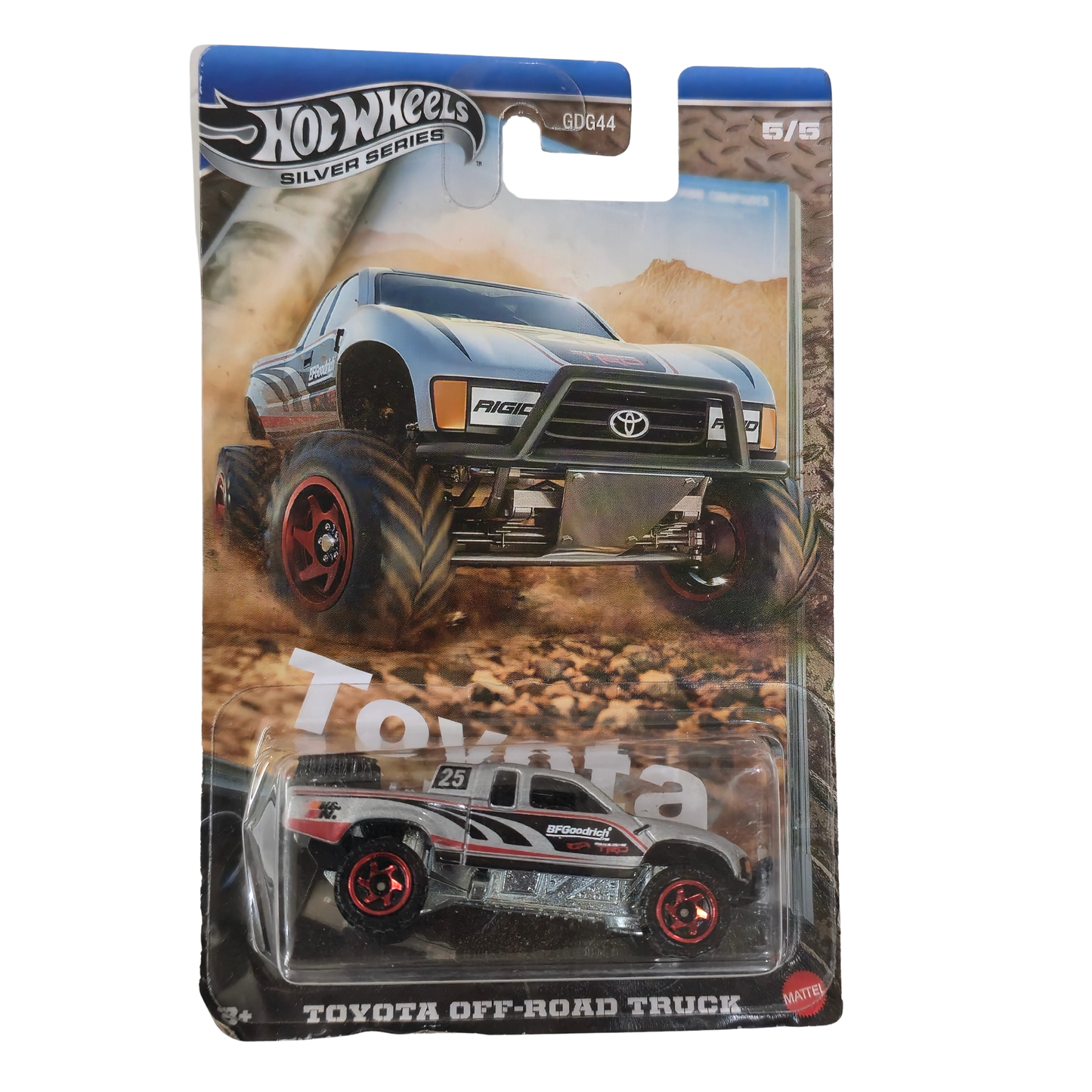 Toyota Off-Road Truck -Silver Series- Hot Wheels Imported