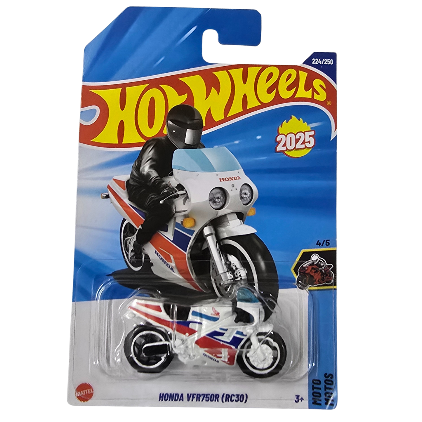 Honda VFR750R (RC30) – 2025 Moto Series - Hot Wheels