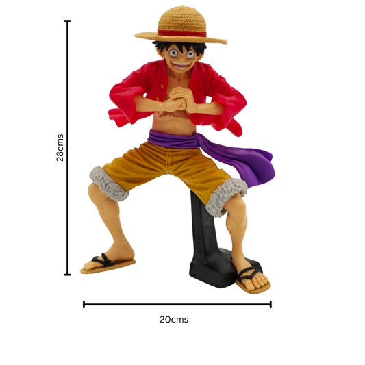Monkey D. Luffy Battle Pose PVC Figurine –28 cm Premium Collectible-One Piece