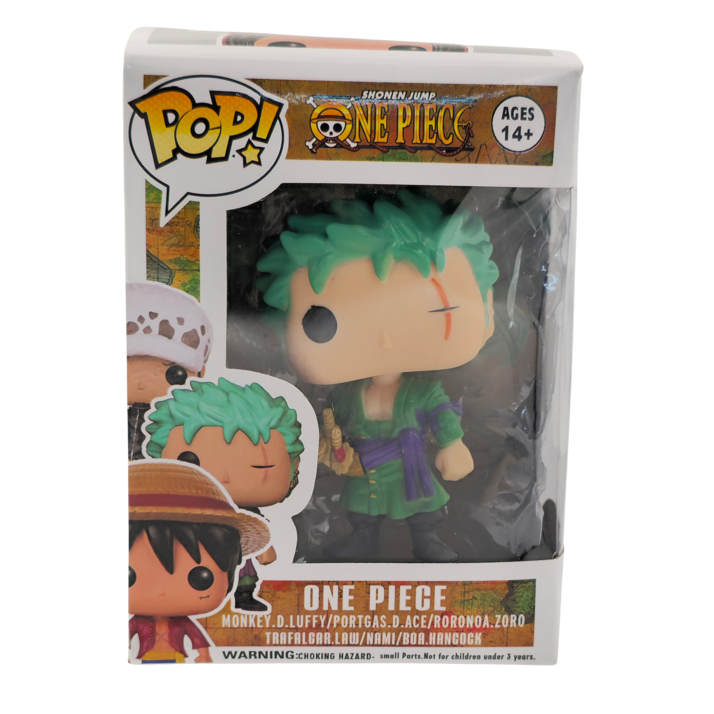 Roronoa Zoro- 14 cm Funko Pop head inspired Figure – One Piece