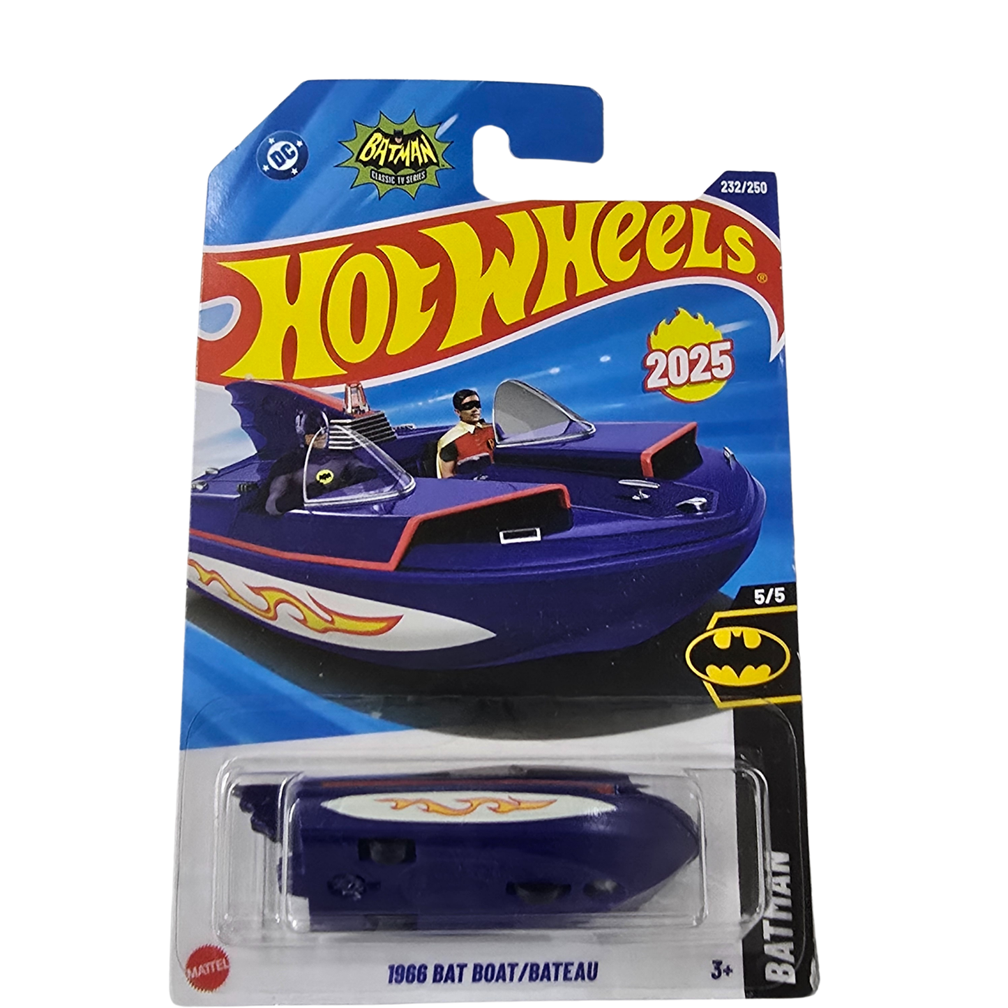 1966 Bat Boat – 2025 Batman Series - Hot Wheels