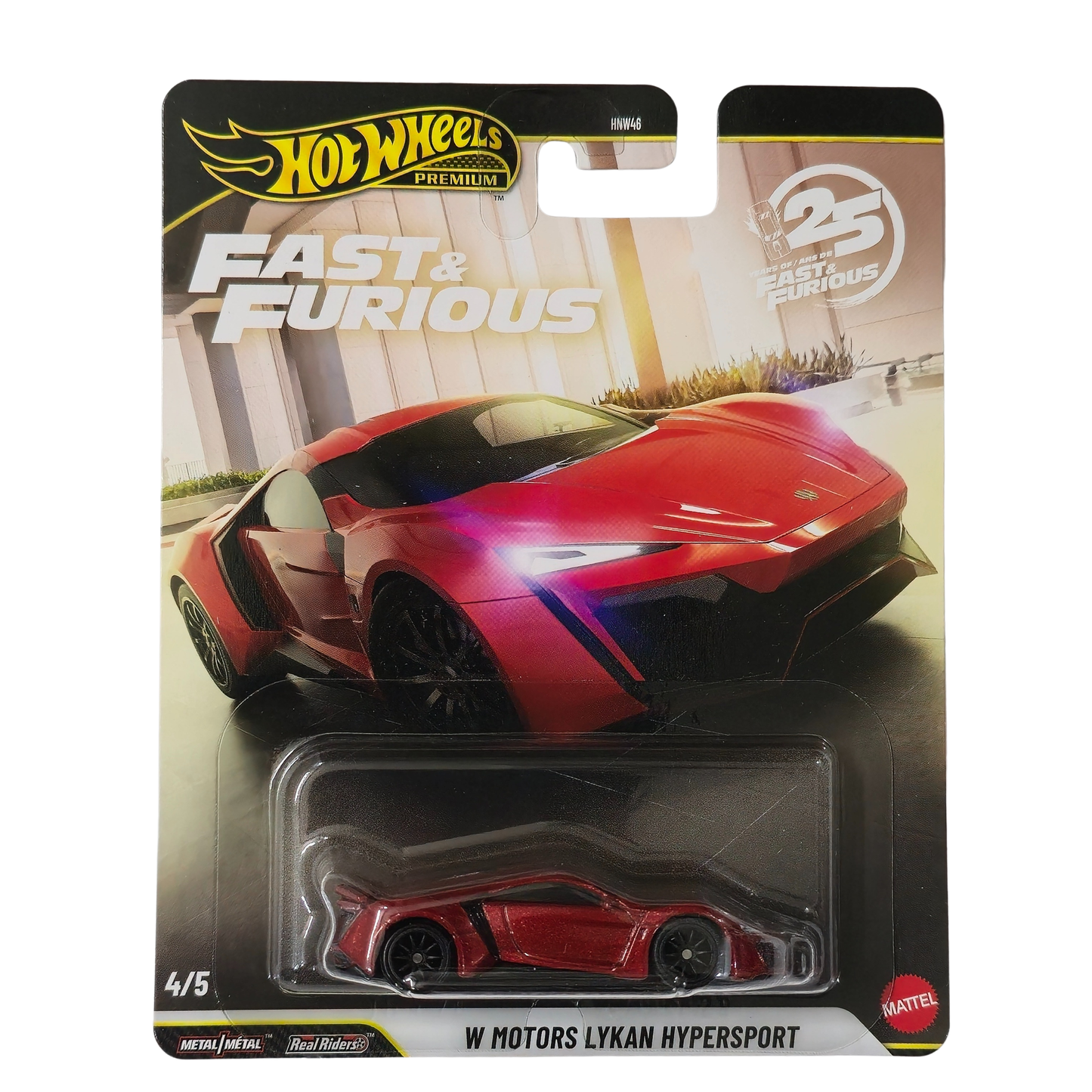 W Motors Lykan Hypersport – Fast & Furious 25th Anniversary - Hotwheels Imported