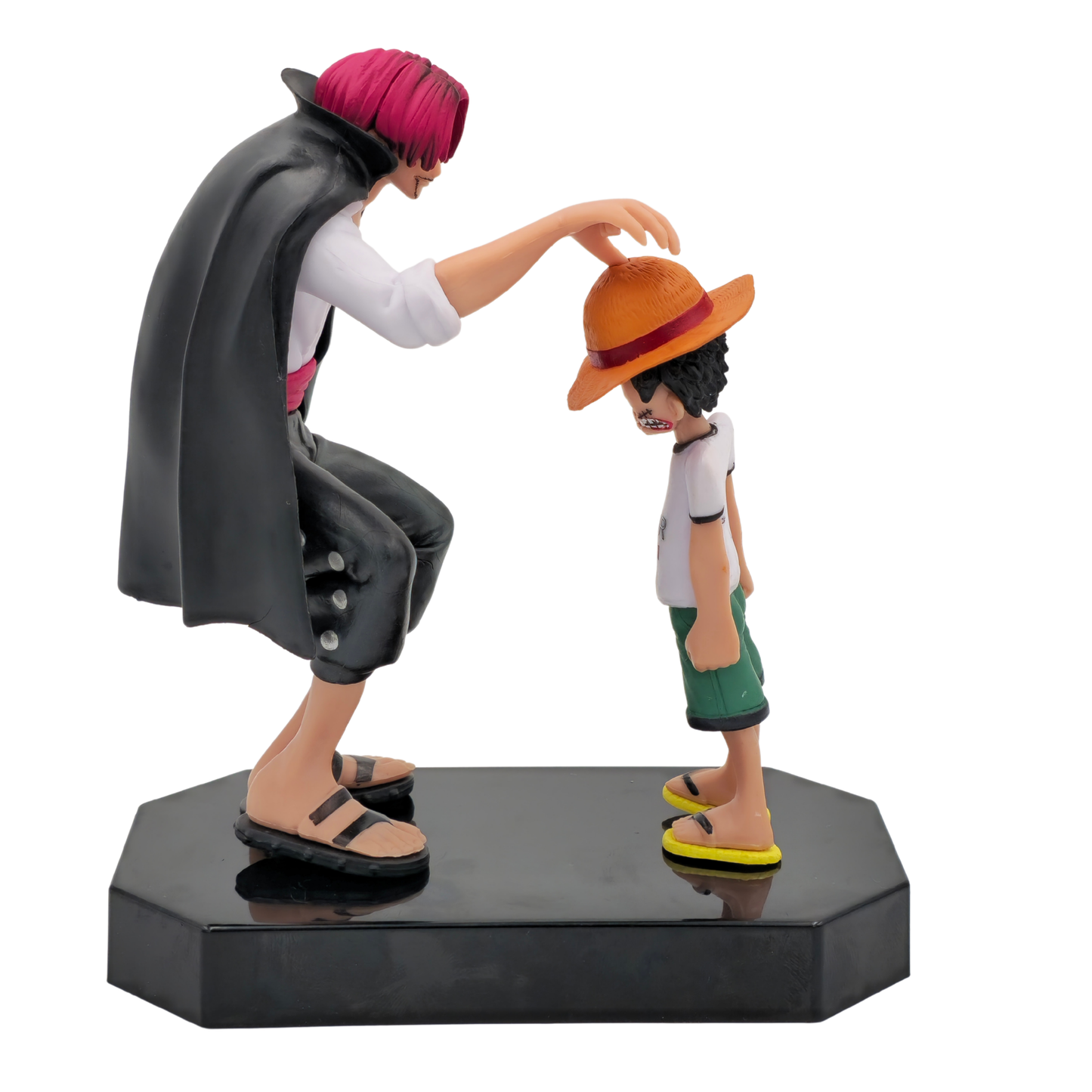 Luffy & Shanks Emotional Moment -PVC 21cms Premium Figurine – One Piece