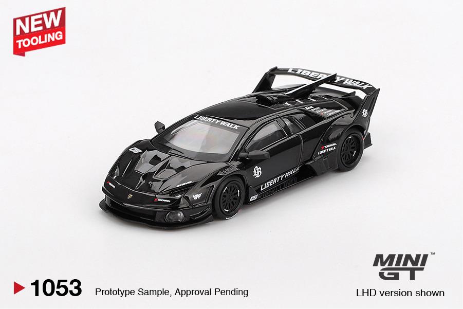 Lamborghini Murciélago LB-Silhouette WORKS GT EVO | Black - Mini GT