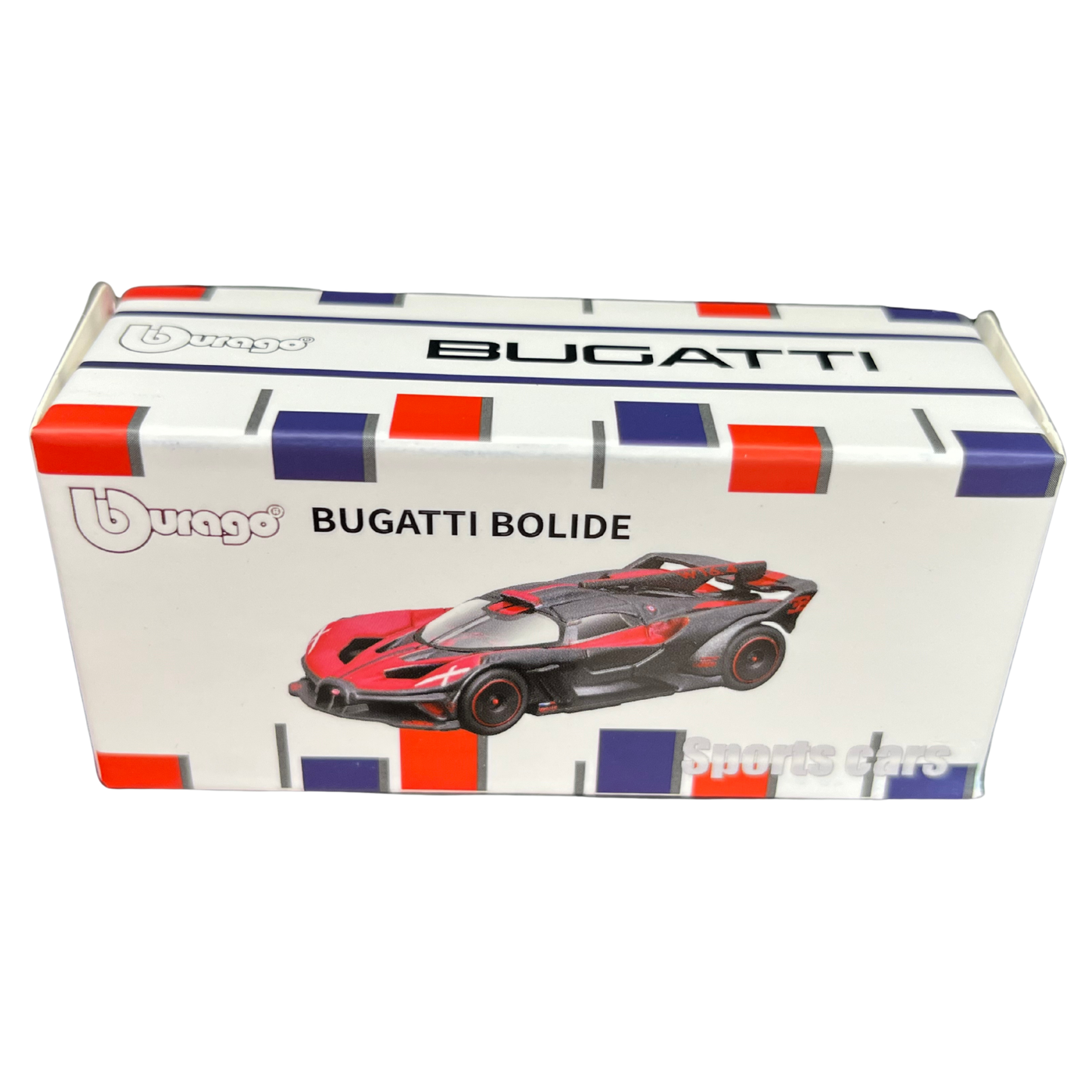 Bugatti Bolide Red – Bburago 1:64 Scale Die-Cast Model Car