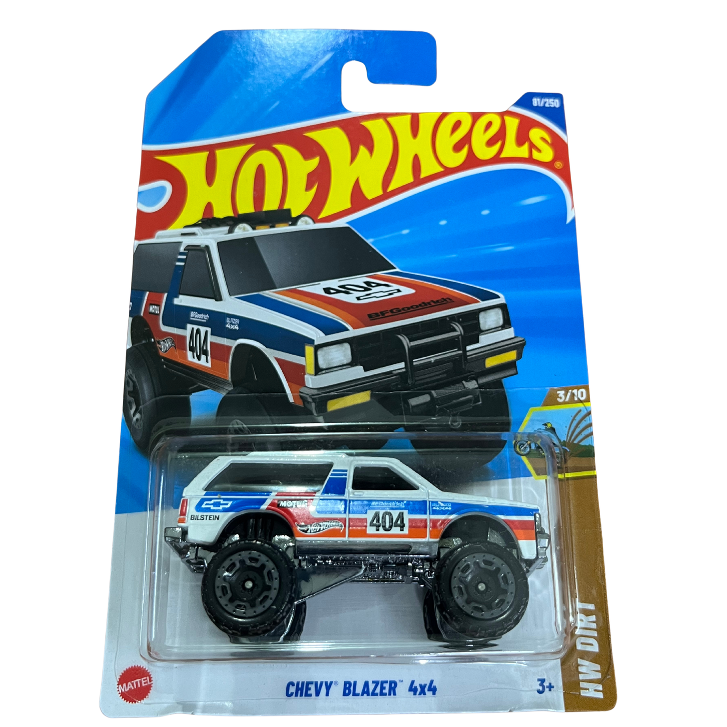 Chevy Blazer 4x4 – 2025 HW Dirt Series - Hot Wheels Imported