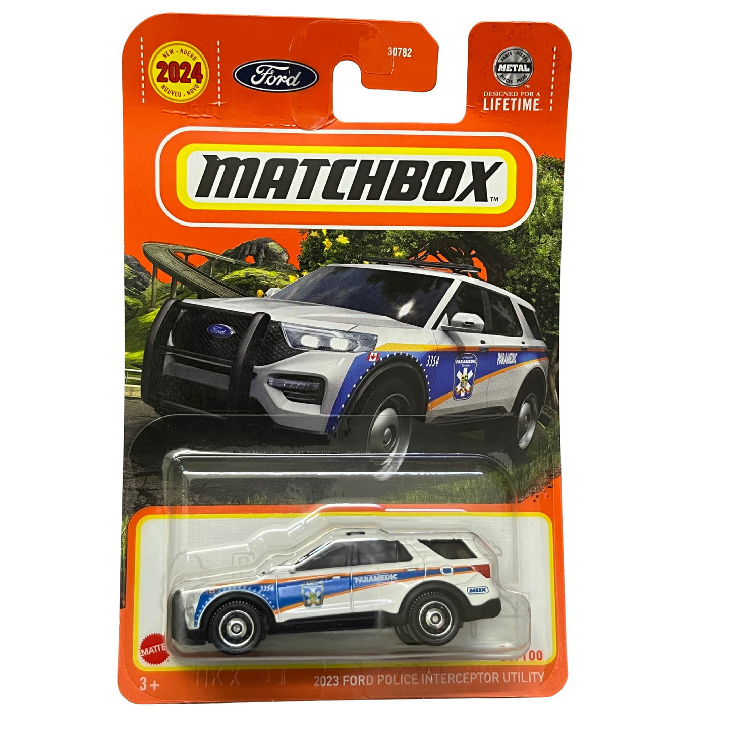 2023 Ford Police Interceptor Utility - Matchbox Imported