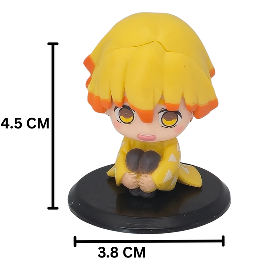 Zenitsu Agatsuma Premium Miniature 4.5CM PVC Figure – Demon Slayer