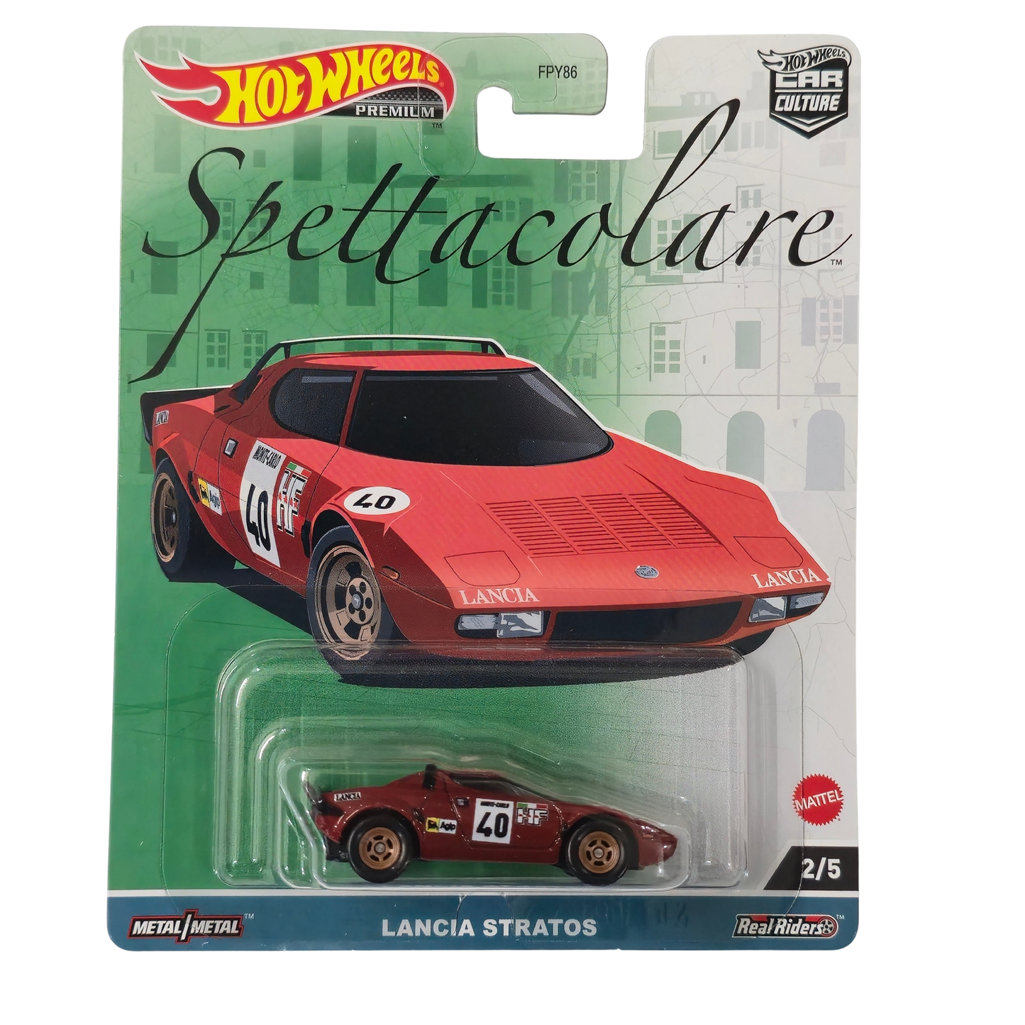 Lancia Stratos – Spettacolare Series-Hot Wheels Imported