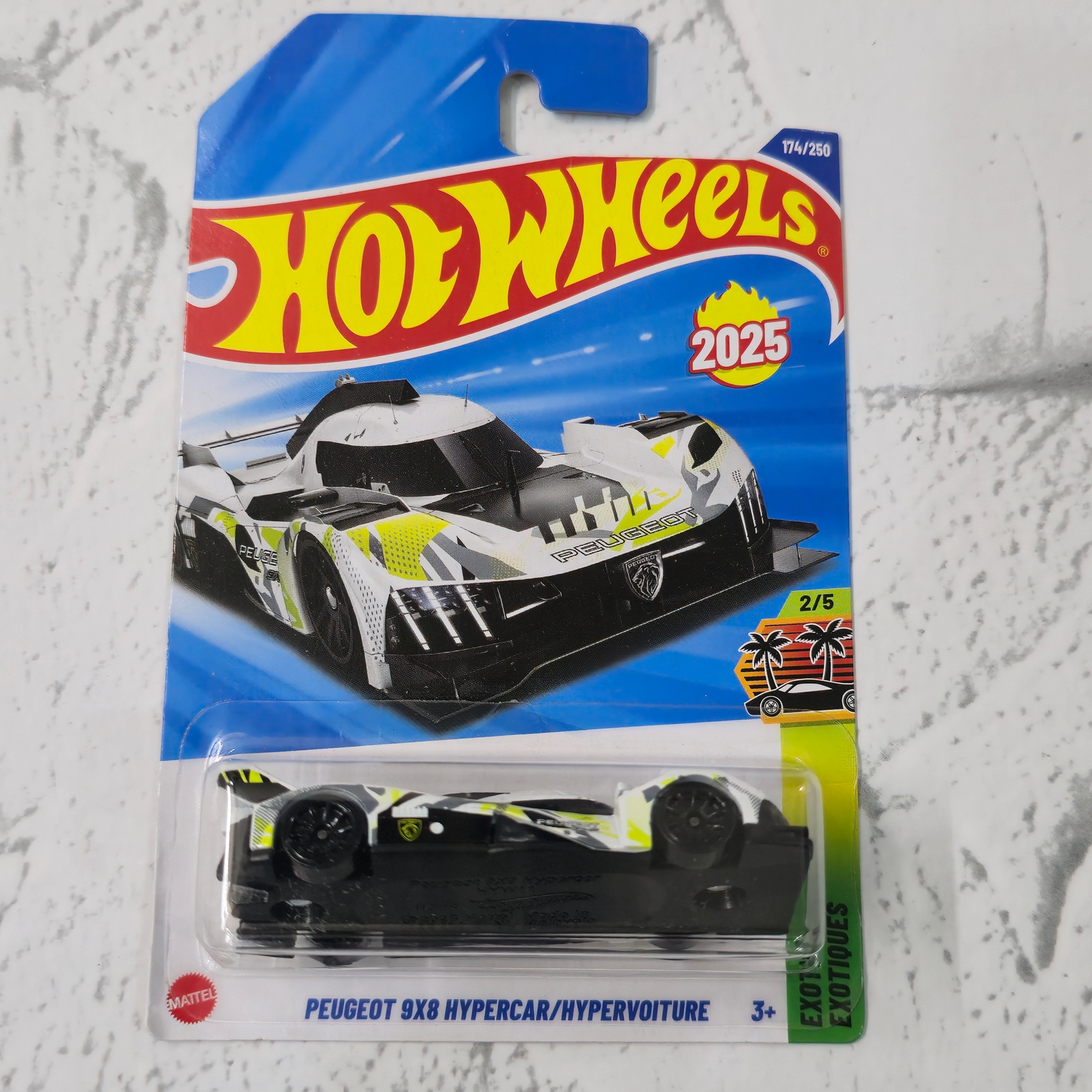 Peugeot 9X8 Hypercar (2025 | Exotic Envy Series)- Hot Wheels