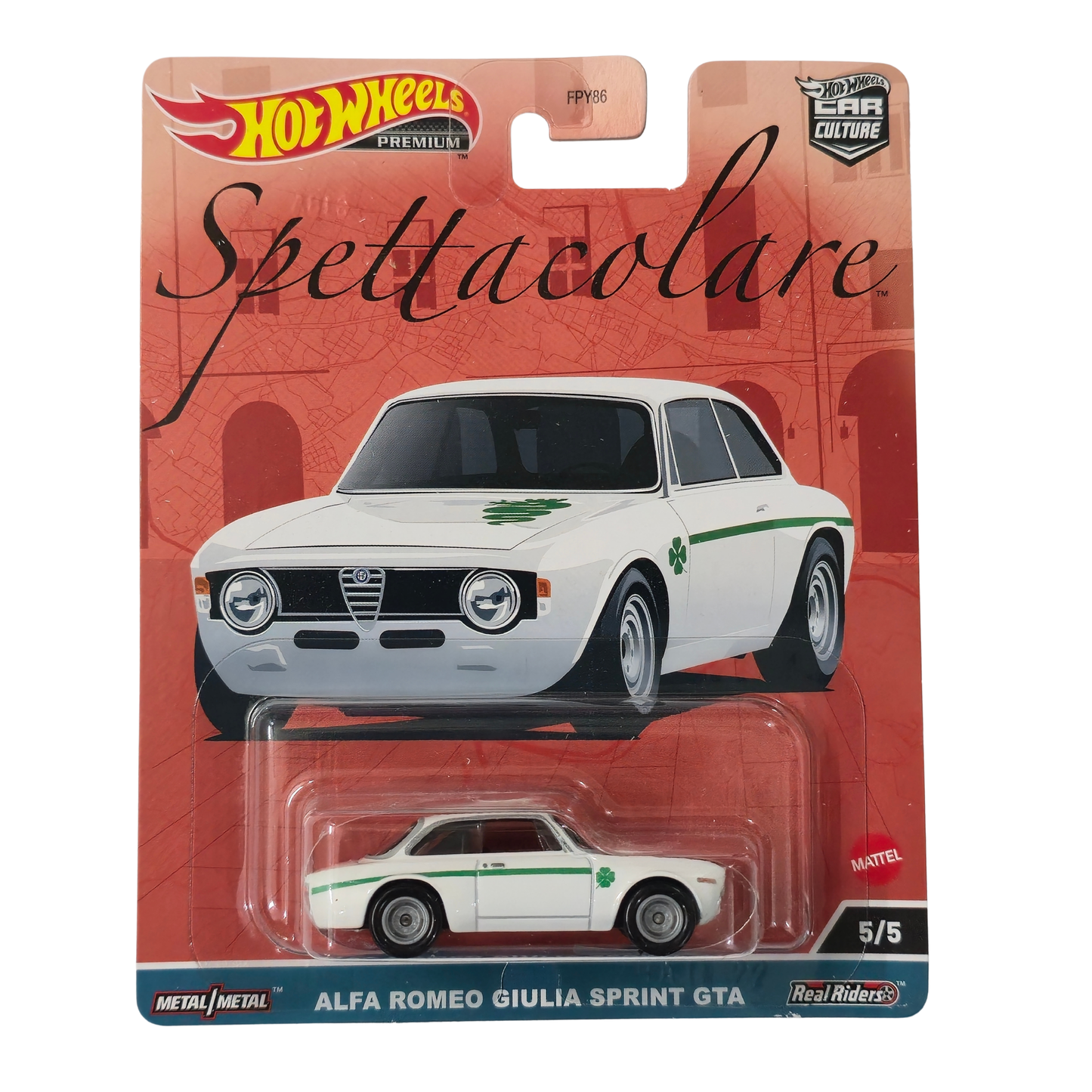 Alfa Romeo Giulia Sprint GTA – Spettacolare Series -Hot Wheels Imported