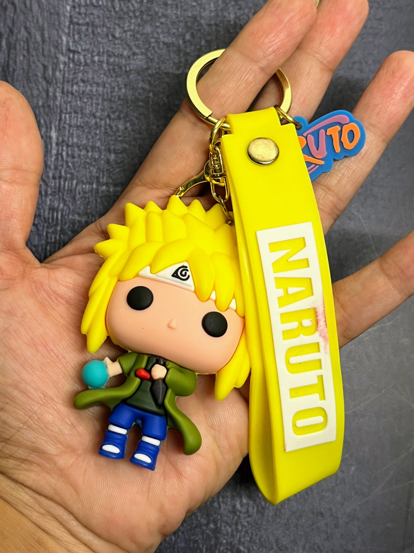 Minato Namikaze Bob Head Premium Bob-Head Key chain - Naruto