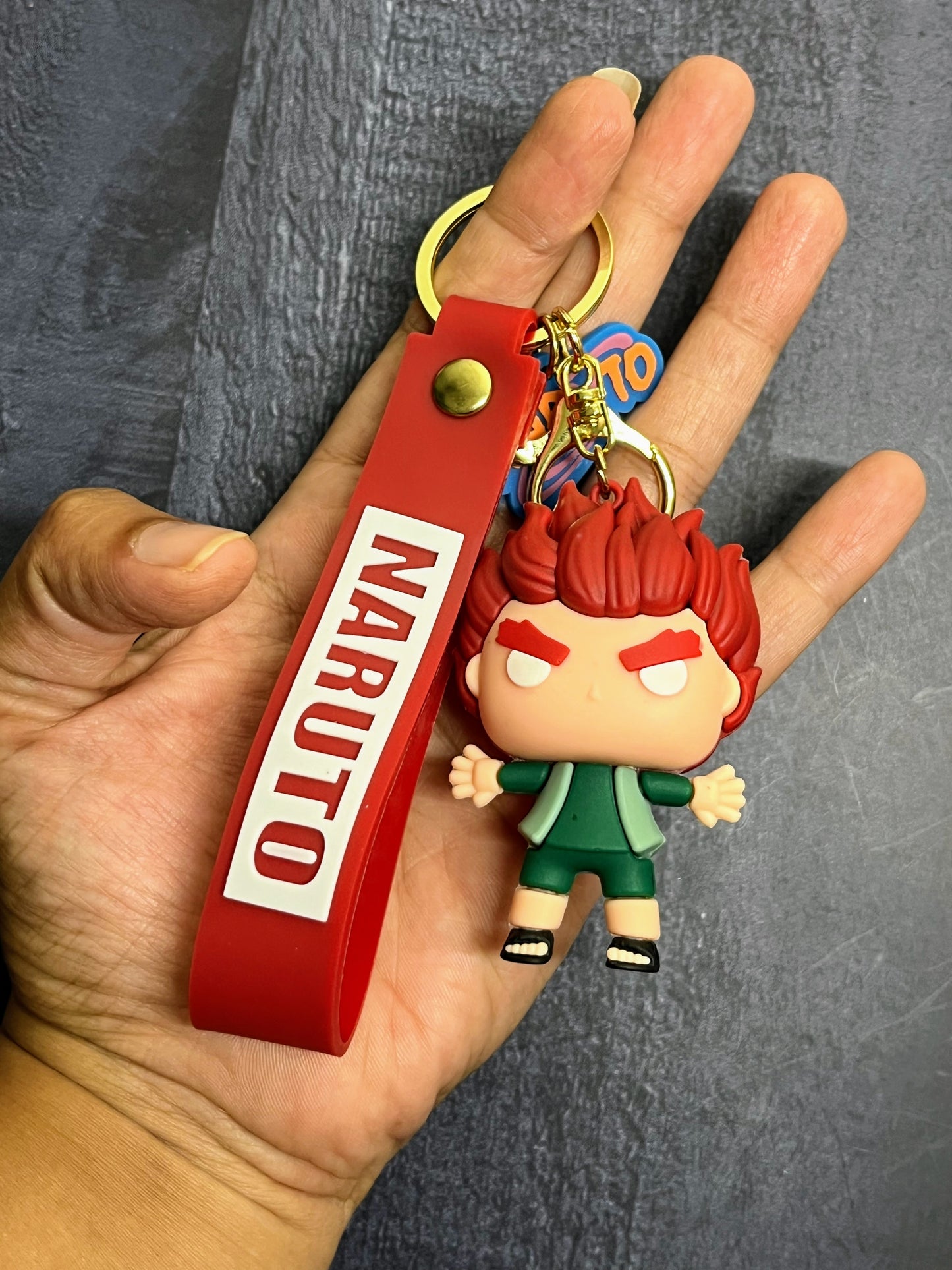 Might Guy Bob Head Premium Bob-Head Key chain - Naruto