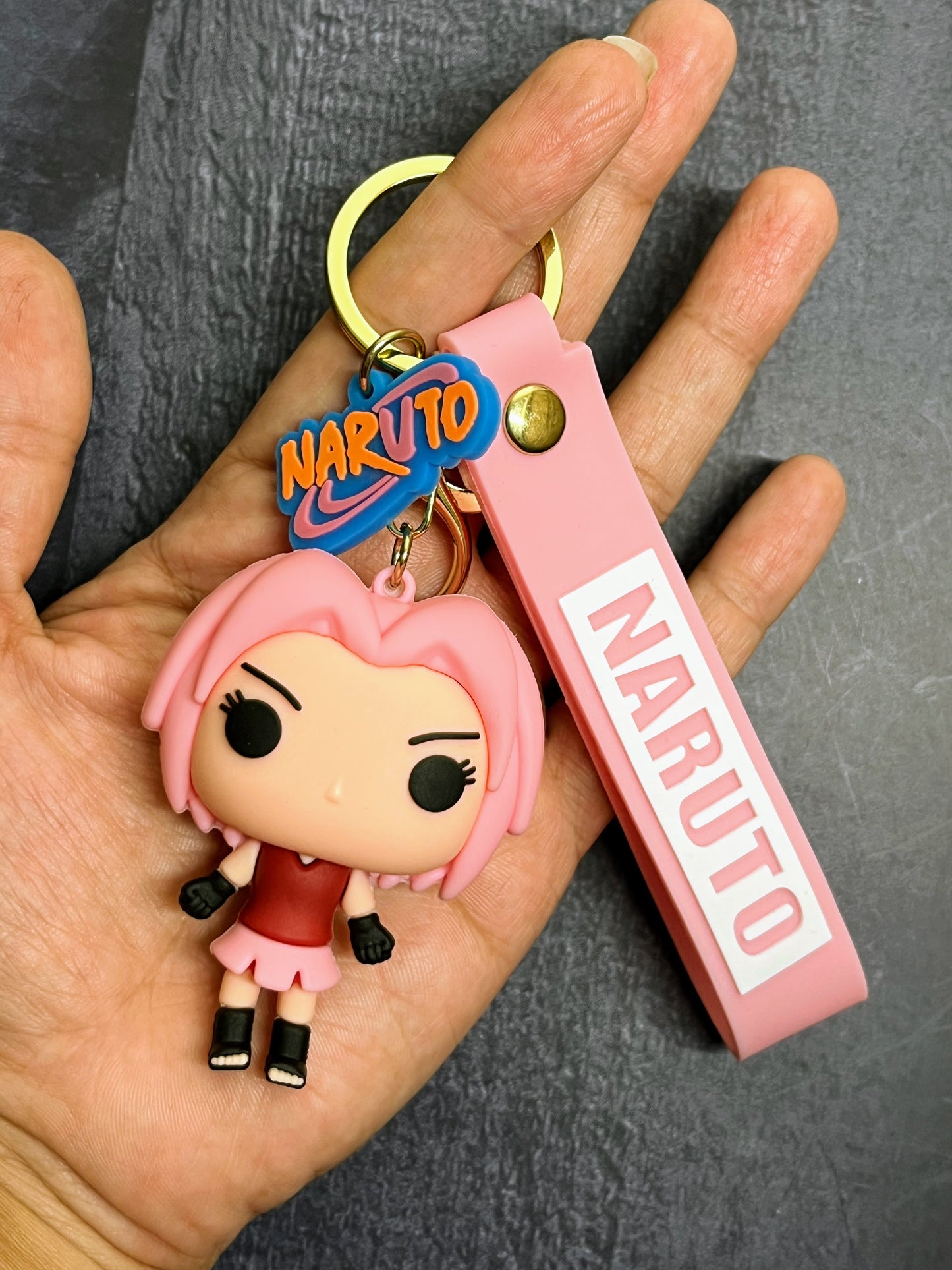 Sakura Haruno Bob Head Premium Bob-Head Key chain - Naruto