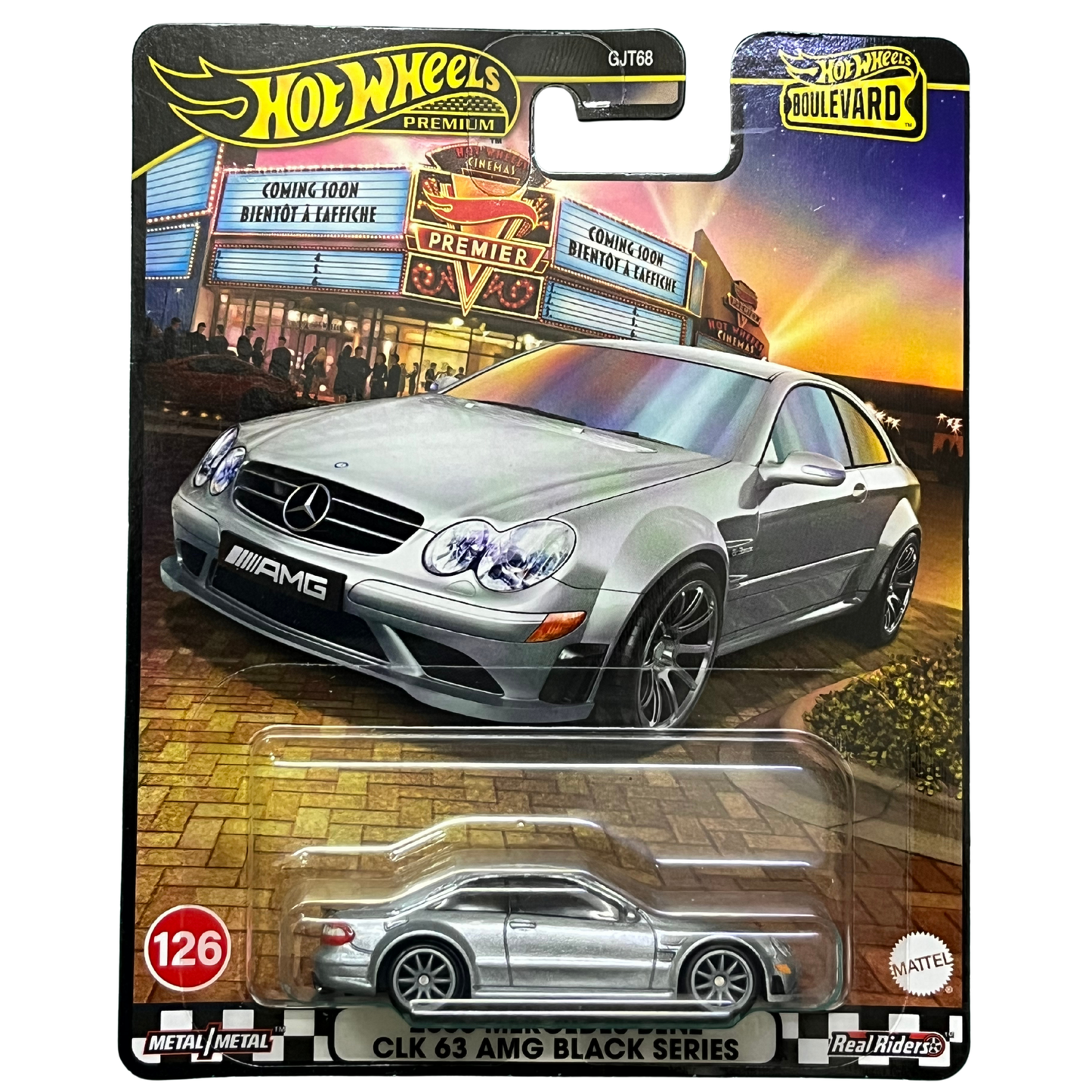 Mercedes-Benz CLK 63 AMG Black Series (Boulevard Series) - Hot Wheels Premium