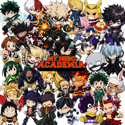 My Hero Academia - Chibi Style 30-Die-Cut Sticker Pack