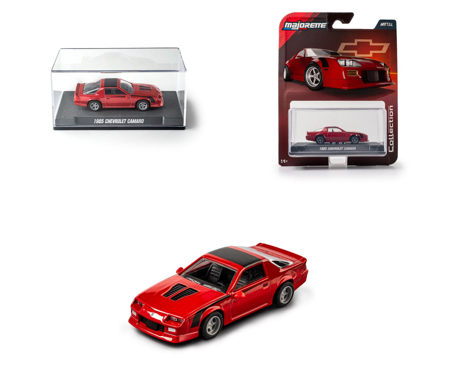 1985 Chevrolet Camaro – Legends Collection (Red) - Majorette Premium