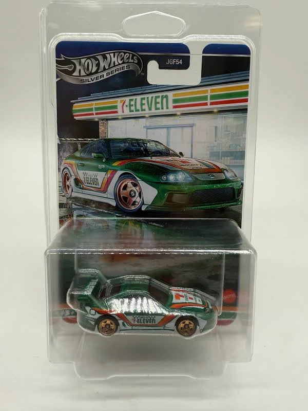 Toyota Supra 7-Eleven Edition- With Free Protector - Hotwheels Imported