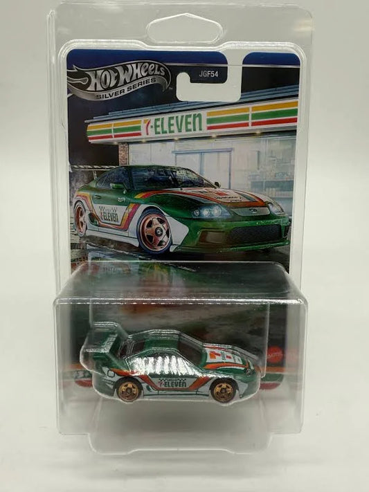 Toyota Supra 7-Eleven Edition- With Free Protector - Hotwheels Imported