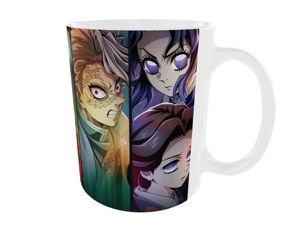 Demon Slayer Themed printed Coffee Mug D3 - Demon Slayer Merch