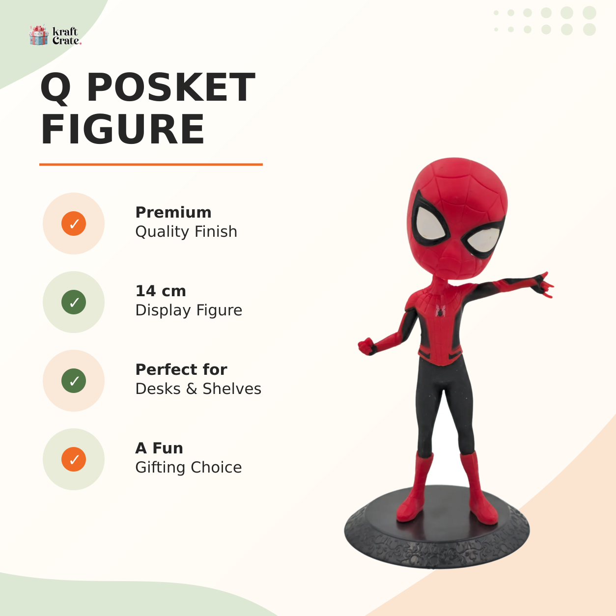 Spider-Man - Q-Posket 14cm Premium PVC Figure - Marvel