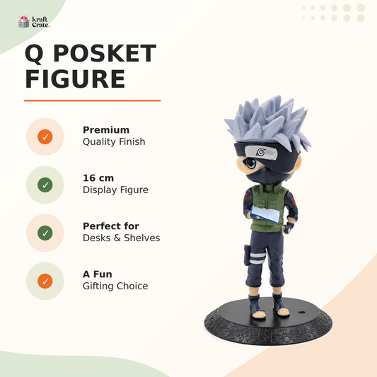 Kakashi Hatake - Q-Posket 14cm Premium PVC Figure - Naruto