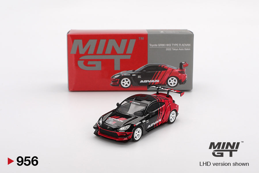 Toyota GR86 HKS TYPE-R ADVAN – Tokyo Auto Salon 2022 - Mini GT