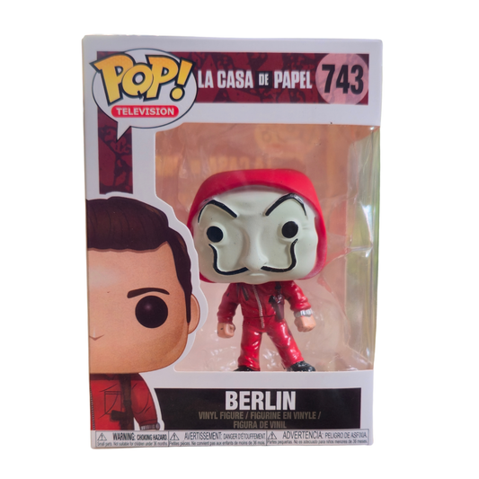 Berlin - 13cm Pop head Figure - Money Heist