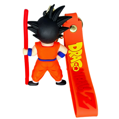 Kid Goku - D1 3D Rubber Keychain - Dragon Ball Z –  DBZ Anime Collectible