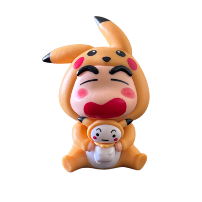 Shinchan as Pikachu Cosplay Premium Miniature 6.5CM PVC Figure